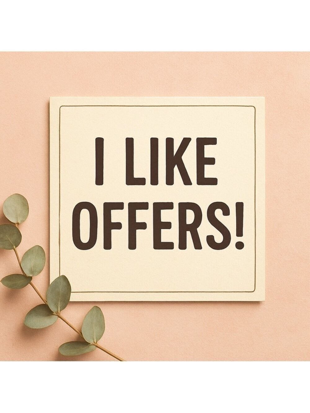 Make an Offer